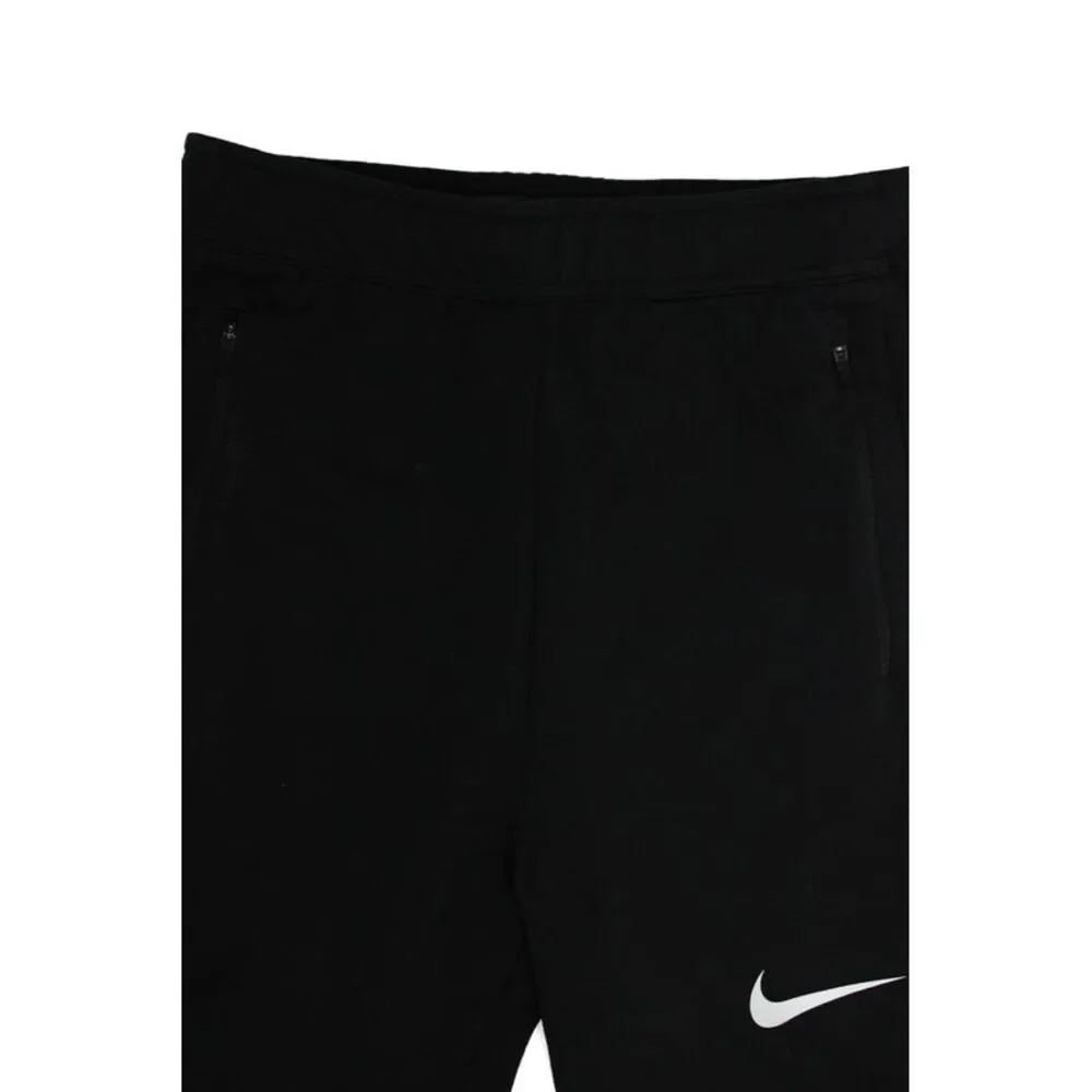 Nike Childrens Boys Pull On Sweatpants Black White Size Large